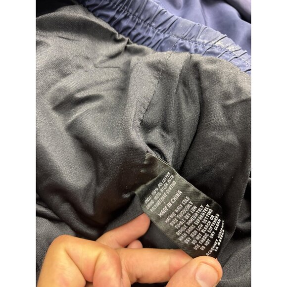 FootJoy Pullover Mens Medium Navy DryJoys Short Sleeve Golf Half Zip Windshirt - Picture 8 of 9